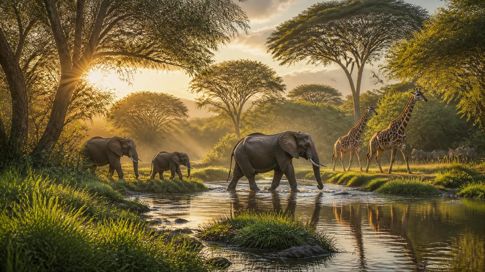 Landscape scenery from Africa