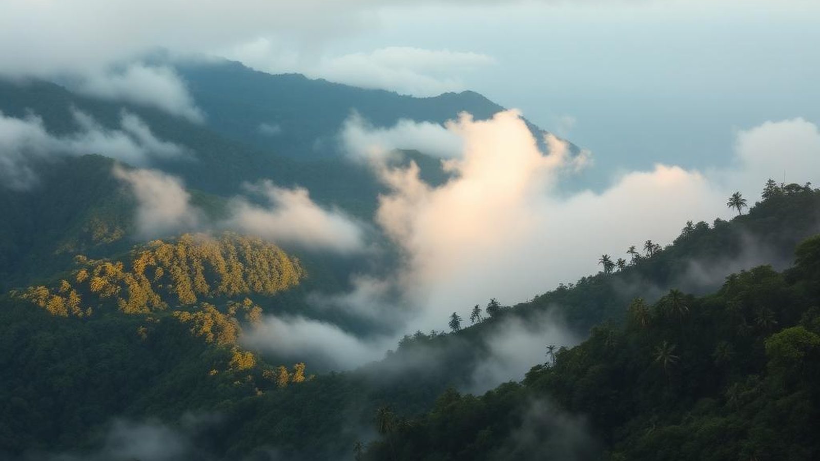 Landscape scenery from Central America