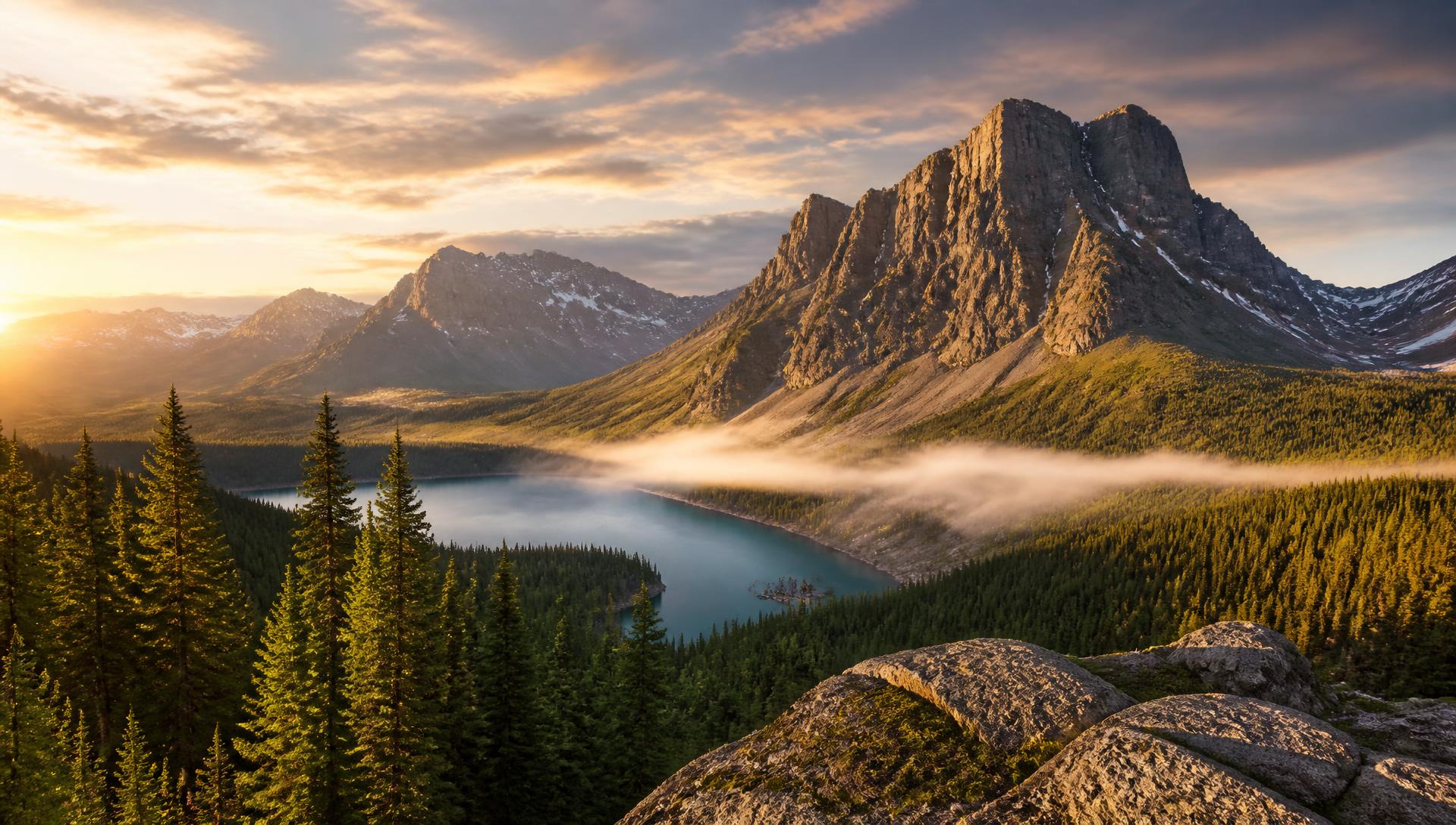 Landscape scenery from North America